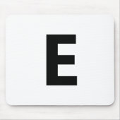 Wählen Sie einen Buchstaben aus | Schriftart: Offe Mousepad (Vorne)