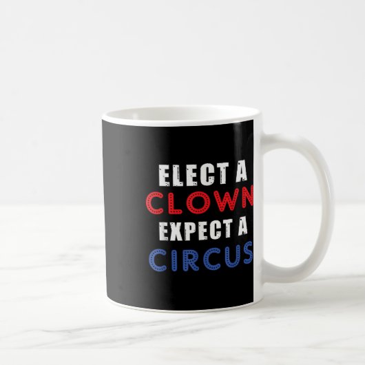 Wählen Sie einen Clown, der ein Circus Design-Anti Kaffeetasse (Rechts)