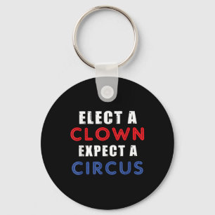 Wählen Sie einen Clown, der ein Circus Design-Anti Schlüsselanhänger