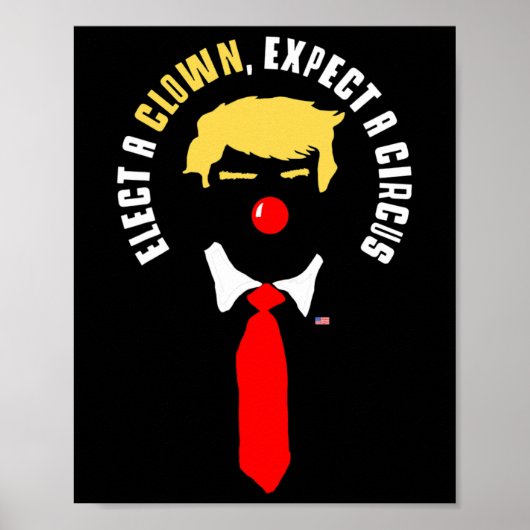 Wählen Sie einen Clown erwarten ein Circus Shirt l Poster (Vorne)