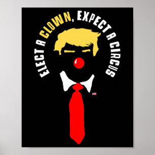 Wählen Sie einen Clown erwarten ein Circus Shirt l Poster
