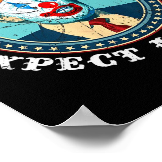 Wählen Sie einen Clown erwarten einen Circus T Ant Poster (Ecke)