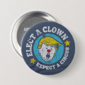 Wählen Sie einen Clown, erwarten Sie ein Button (Vorne & Hinten)