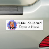 Wählen Sie einen Clown, erwarten Sie einen Autoaufkleber (Auf Auto)