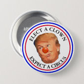Wählen Sie einen Clown, erwarten Sie einen Button (Vorne & Hinten)