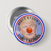 Wählen Sie einen Clown, erwarten Sie einen Button (Vorne & Hinten)
