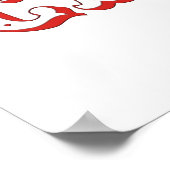 Wählen Sie einen Clown, erwarten Sie einen Circus Poster (Ecke)