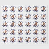 Wählen Sie einen Clown, erwarten Sie einen Zirkus Geschenkpapier (Flach)