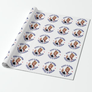 Wählen Sie einen Clown, erwarten Sie einen Zirkus Geschenkpapier