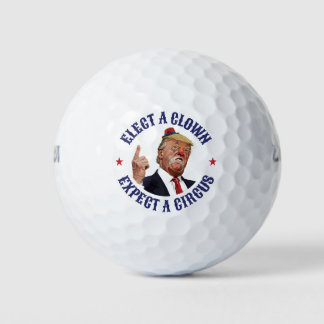 Wählen Sie einen Clown, erwarten Sie einen Zirkus Golfball