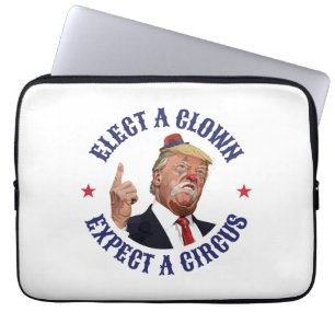 Wählen Sie einen Clown, erwarten Sie einen Zirkus Laptopschutzhülle