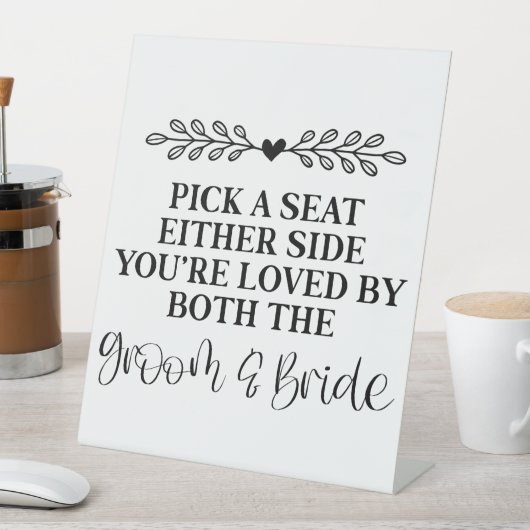 Wählen Sie einen Platz auf beiden Seiten, den Sie  Sockelschild (In Situ)