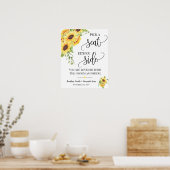 Wählen Sie einen Platz auf beiden Seiten der Hochz Poster (Küche)