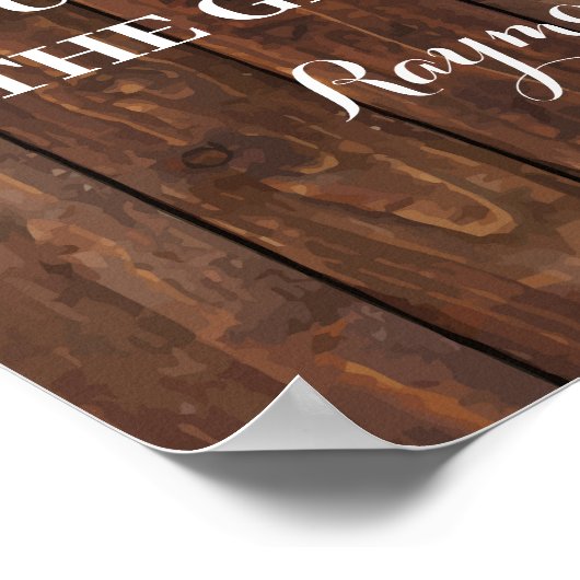 Wählen Sie einen Platz auf beiden Seiten Sonnenblu Poster (Ecke)