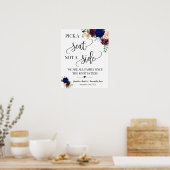 Wählen Sie einen Platz, der nicht als Side-Hochzei Poster (Küche)