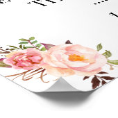 Wählen Sie einen Platz, der nicht als Side-Hochzei Poster (Ecke)