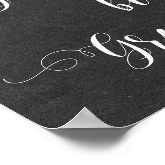 Wählen Sie einen Platz, der nicht ein Bordeaux-Hoc Poster (Ecke)