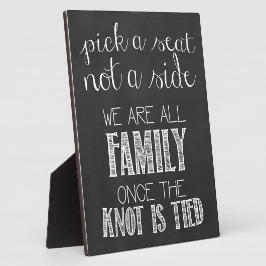 Wählen Sie einen Platz, keine Seite, wir sind alle Fotoplatte (Seite)