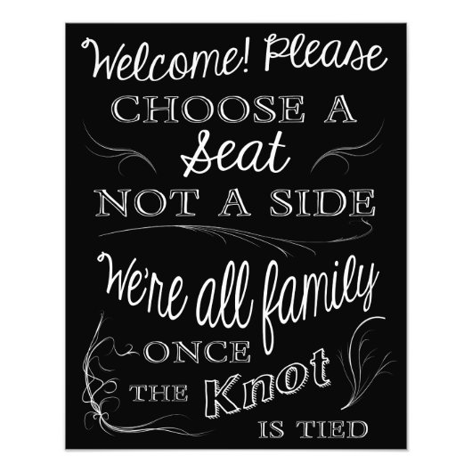 Wählen Sie einen Platz, nicht eine Seite Fotodruck (Vorne)