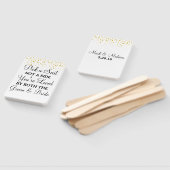 Wählen Sie einen Platz nicht eine Seite Gold Punkt Fächer (Non-assembled)