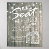 Wählen Sie einen Platz nicht eine Seite Hochzeit S Poster (Vorne)