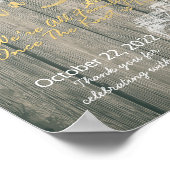 Wählen Sie einen Platz nicht eine Seite Hochzeit S Poster (Ecke)