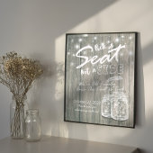 Wählen Sie einen Platz nicht eine Seite Hochzeit S Poster