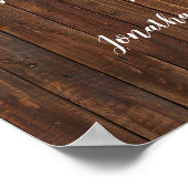 Wählen Sie einen Platz, nicht einen Western für di Poster (Ecke)