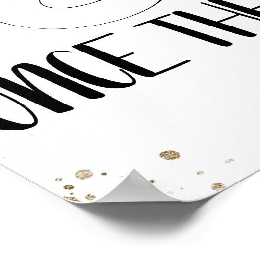 Wählen Sie einen Platz und kein beidseitiges Black Poster (Ecke)