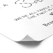 Wählen Sie einen Platz und keine Side-Zeremonie fü Poster (Ecke)