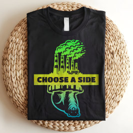 Wählen Sie einen Side Environmental Awareness Akti Tri-Blend Shirt