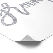 Wählen Sie einen Sitzkisseneffekt für die Silberfo Poster (Ecke)