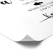 Wählen Sie einen Sitzplatz, der keine schwarz-weiß Poster (Ecke)