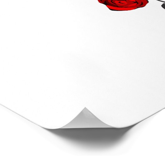 Wählen Sie einen Sitzplatz, keine Hochzeit Poster (Ecke)