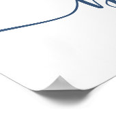 Wählen Sie einen Sitzplatz, keine Seite Frau & Mrs Poster (Ecke)