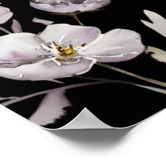 Wählen Sie einen Sitzplatz, ohne Stecker schwarze Poster (Ecke)