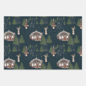 Wählen Sie einen Weihnachtsbaum Geschenkpapier Set (Vorderseite 2)