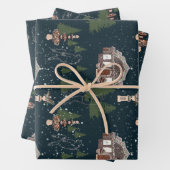 Wählen Sie einen Weihnachtsbaum Geschenkpapier Set (Beispiel)