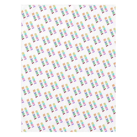 Wählen Sie Farbe für Ihr Firmenlogo Tischdecke (Vorderseite)