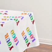 Wählen Sie Farbe für Ihr Firmenlogo Tischdecke (Beispiel)