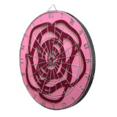 Wählen Sie FarbRose auf Rosa Dartscheibe (Vorderseite rechts)