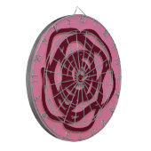 Wählen Sie FarbRose auf Rosa Dartscheibe (Vorderseite Links)