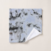 Wählen Sie Farbschnee-Camouflage Badhandtuch Set (Waschlappen)