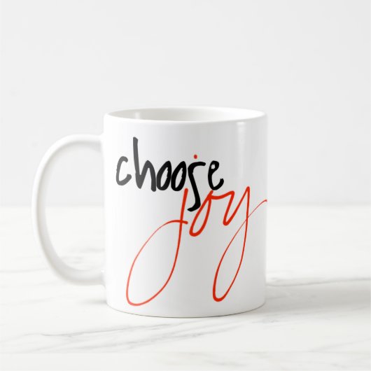 Wählen Sie Freude-Kaffee-Tasse Kaffeetasse (Links)