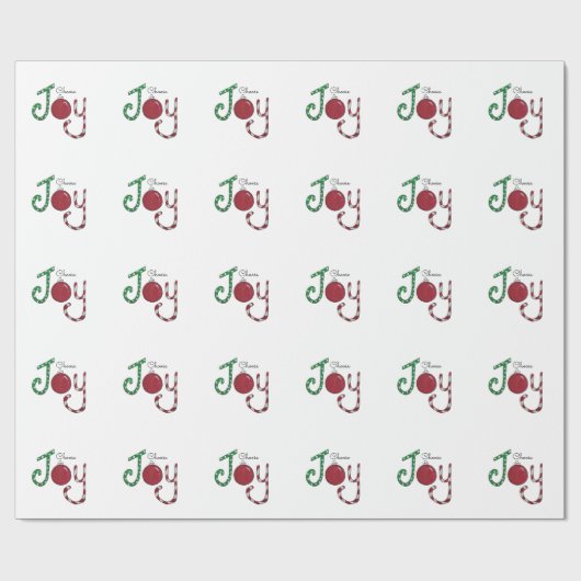 Wählen Sie FREUDE-Packpapier Geschenkpapier (Flach)