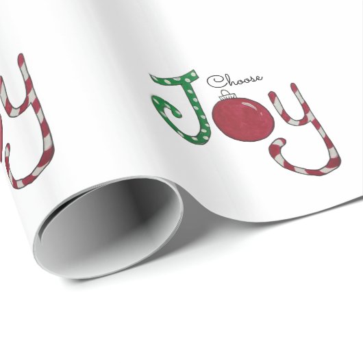 Wählen Sie FREUDE-Packpapier Geschenkpapier (Rolleneckpunkt)