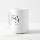 Wählen Sie Freude-Tasse Kaffeetasse (Vorderseite Links)