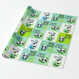 Wählen Sie Freundlichkeit, gesegnet jenseits von M Geschenkpapier