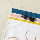 Wählen Sie Freundlichkeit Strandtuch (Beispiel)