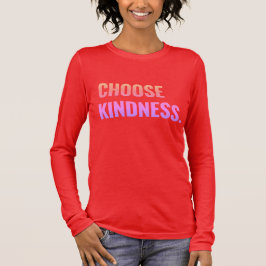 Wählen Sie Freundness Comfy Long Sleeved T-Shirt